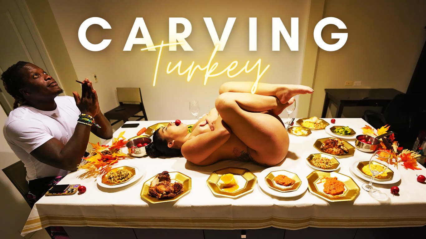 Carving The Turkey